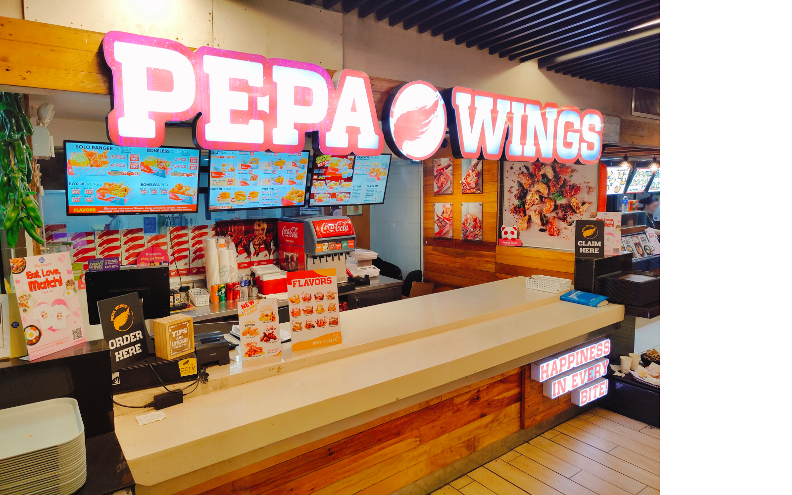 PEPA WINGS in SM City North EDSA